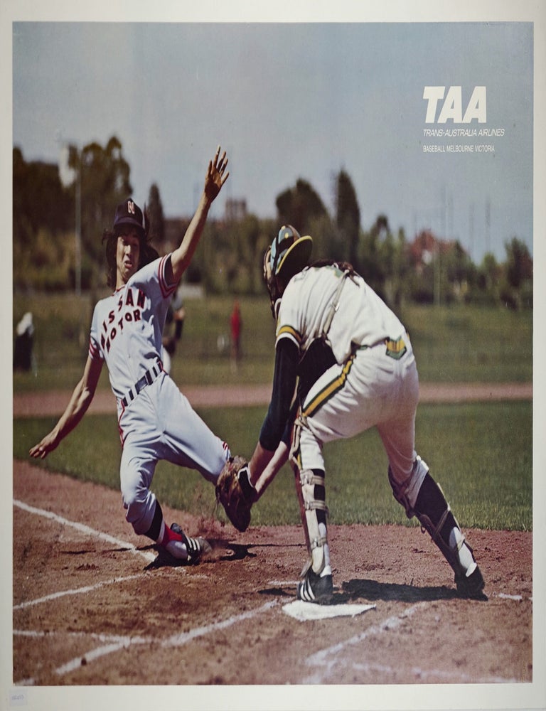 Item #CL210-94 TAA. Baseball, Melbourne, Victoria